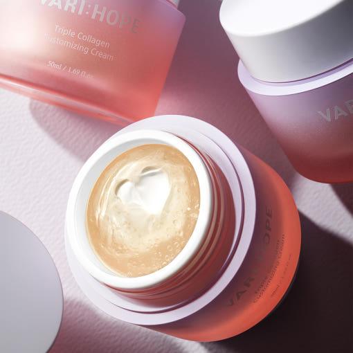 VARIHOPE Crema Personalizada Triple Colágeno 50ml | Hidratante y Lifting
