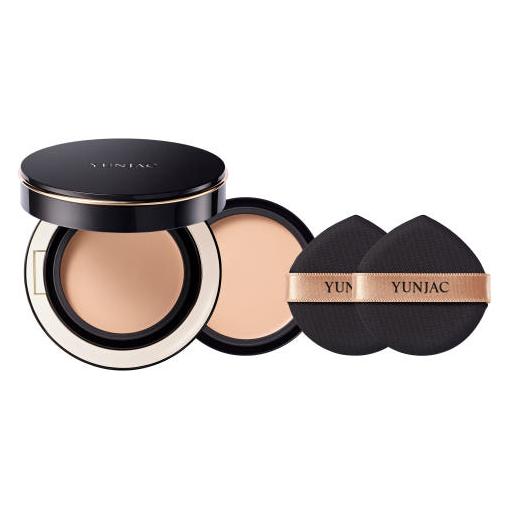 Base de maquillaje en bálsamo YUNJAC Airy Cream Cover - 16g x 2 | Cobertura hidratante e impecable