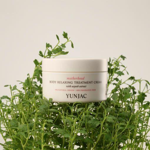 YUNJAC Crema Corporal Relajante para Maternidad - 200ml | Cuidado Nutritivo Prematernidad