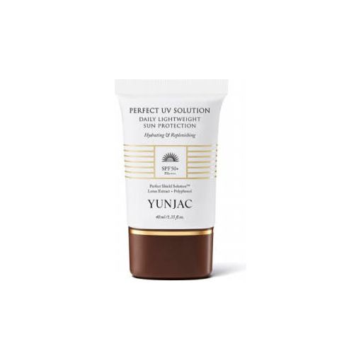 YUNJAC Perfect UV Solution Protección solar diaria ligera SPF50+ PA++++ - 40ml | Protector solar ultraligero y no pegajoso