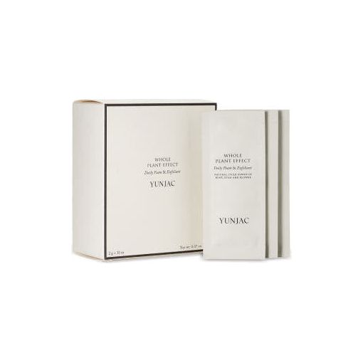 YUNJAC Whole Plant Effect Daily Foam & Exfoliator - 2g × 30 unidades | Exfoliación suave y limpieza profunda