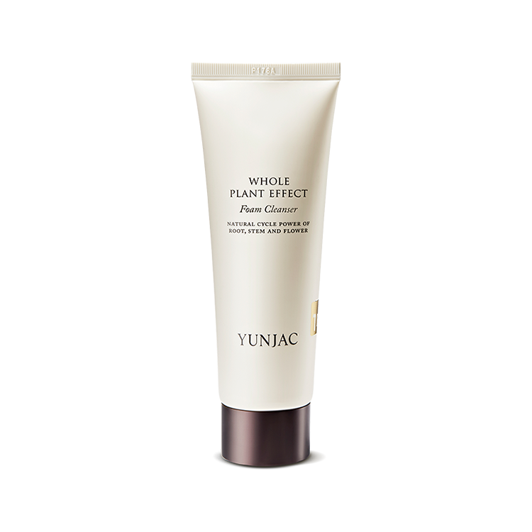 Limpiador en espuma YUNJAC Whole Plant Effect – 120ml | Limpieza suave, hidratante y con pH equilibrado