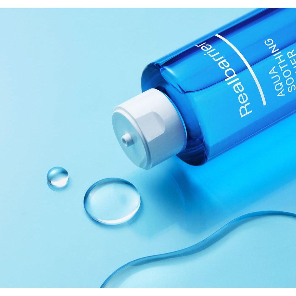 Real Barrier Aqua Soothing Toner – 190ml | Calma, Refresca e Hidrata con 5x Ácido Hialurónico