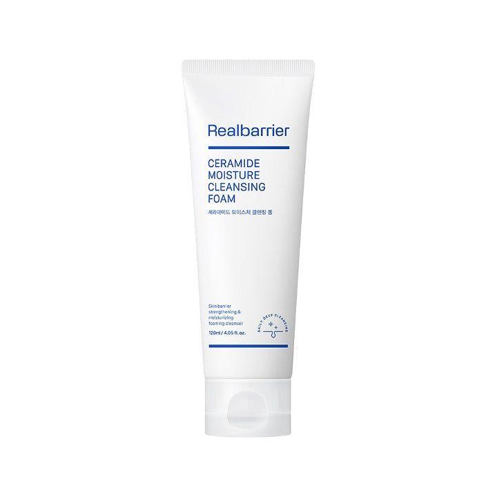 Real Barrier Ceramide Moisture Cleansing Foam – 120ml | Limpiador Espumoso Suave e Hidratante