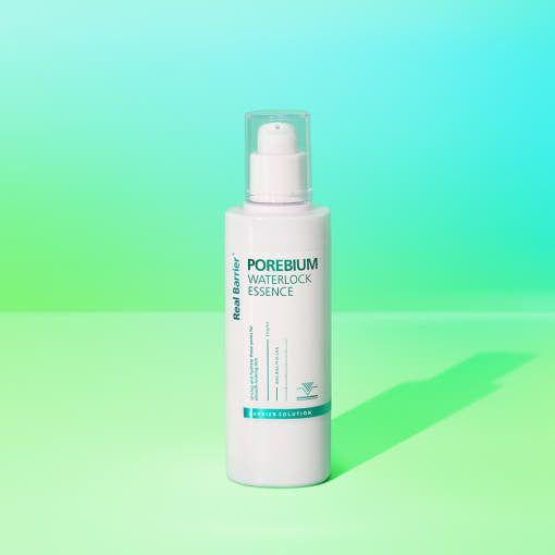 Real Barrier Porebium Waterlock Essence – 110ml | Hidratación Refinadora de Poros y Exfoliación Diaria Suave