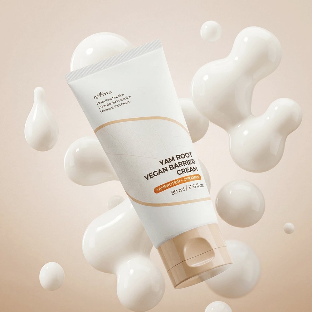 Isntree Yam Root Vegan Barrier Cream, 80ml – product view 3