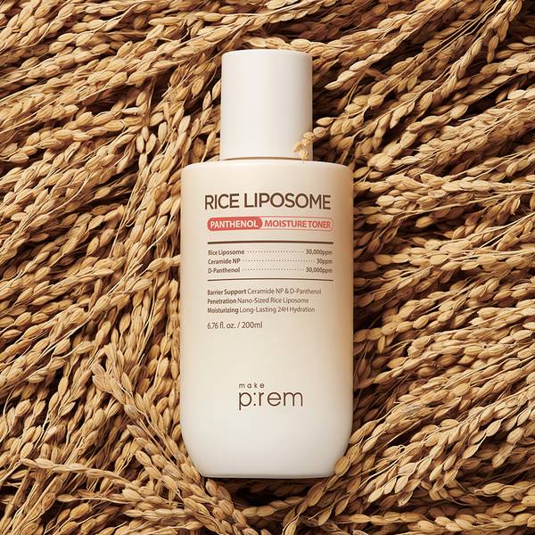 make p:rem Rice Liposome Panthenol Moisture Toner – product view 3