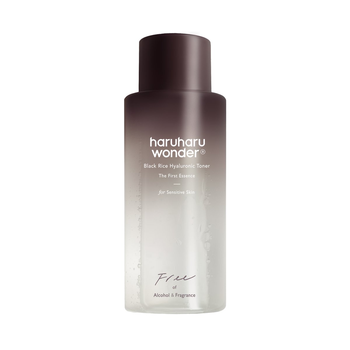 haruharu wonder Black Rice Hyaluronic Toner, 150ml unscented bottle