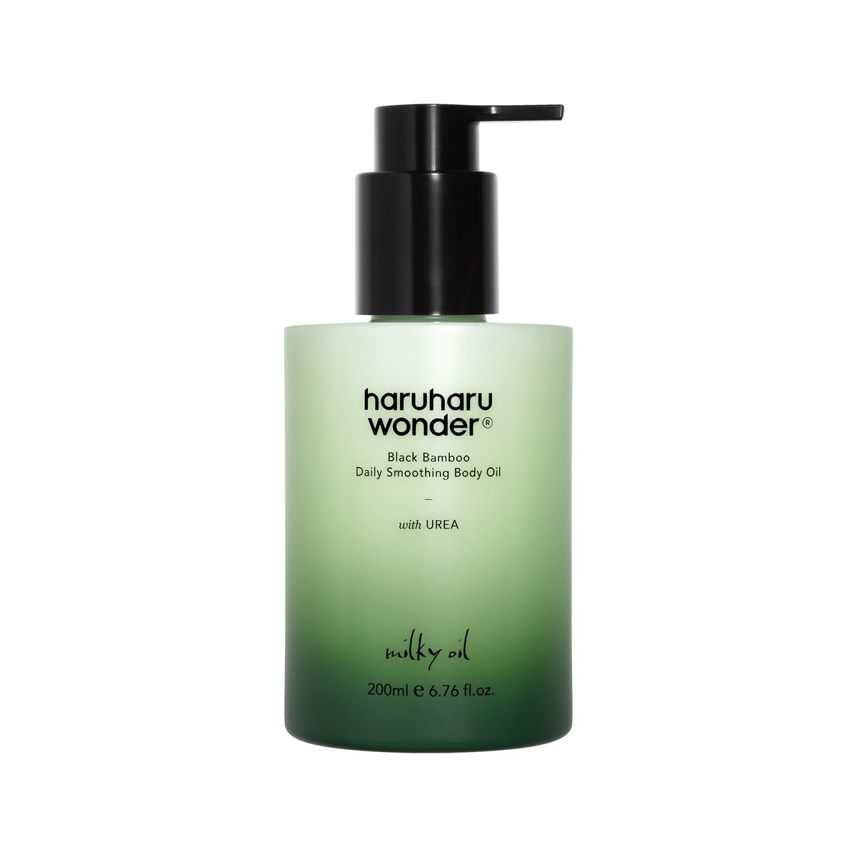 haruharu wonder Black Bamboo Body Oil 200ml – product view 2