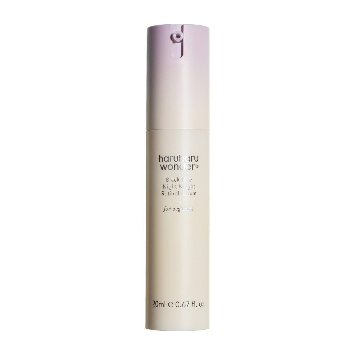 haruharu wonder Black Rice Night Knight Retinol Serum, 20ml bottle