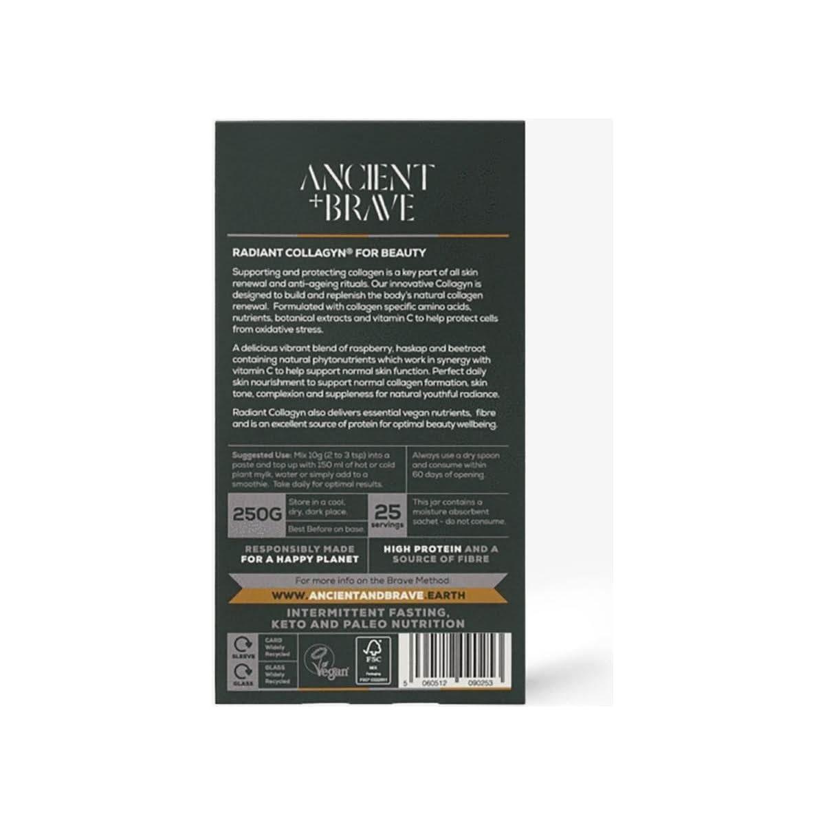 Ancient + Brave Radiant Collagyn for Beauty - 250g - Glam Global UKAncient + Brave
