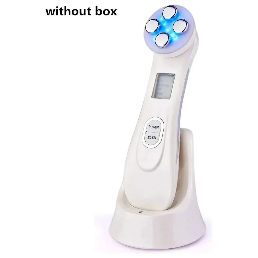 RF EMS LED Photon Facial Rejuvenation Device – Acne & Wrinkle Treatment - Glam Global UKGlam Global UK