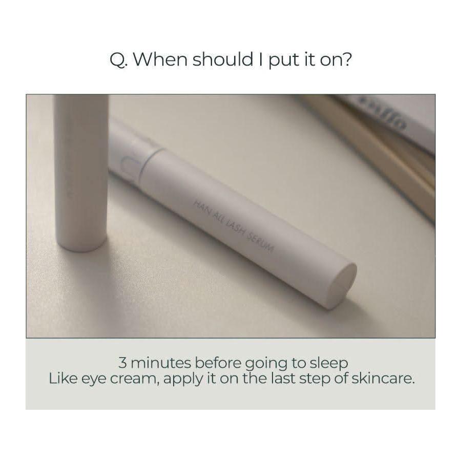 rom&nd HAN ALL EYELASH SERUM 8ml - Glam Global UKrom&nd