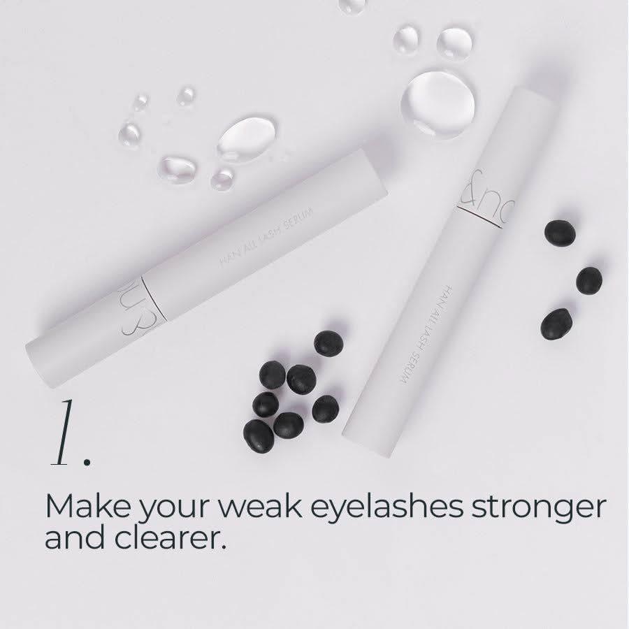 rom&nd HAN ALL EYELASH SERUM 8ml - Glam Global UKrom&nd