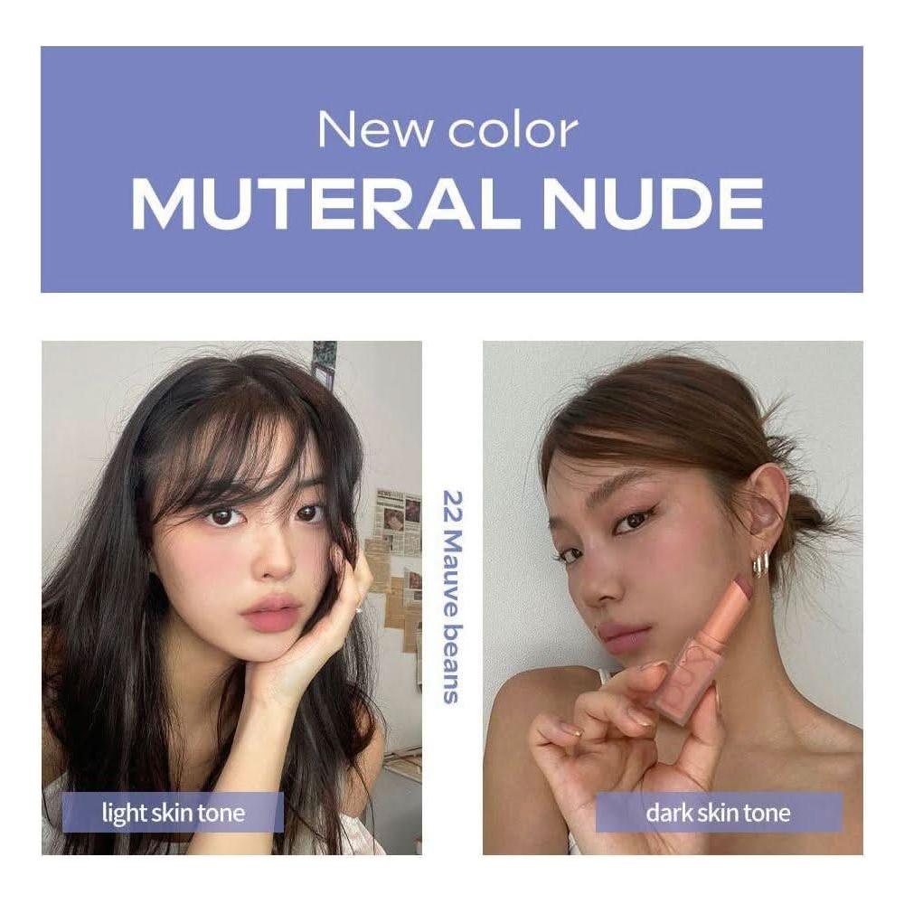 rom&nd ZERO MATTE LIPSTICK New Muteral Nude - Glam Global UKrom&nd