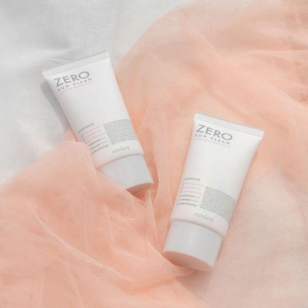 rom&nd ZERO SUN CLEAN 50ml, SPF 50+, PA++++ - Glam Global UKrom&nd