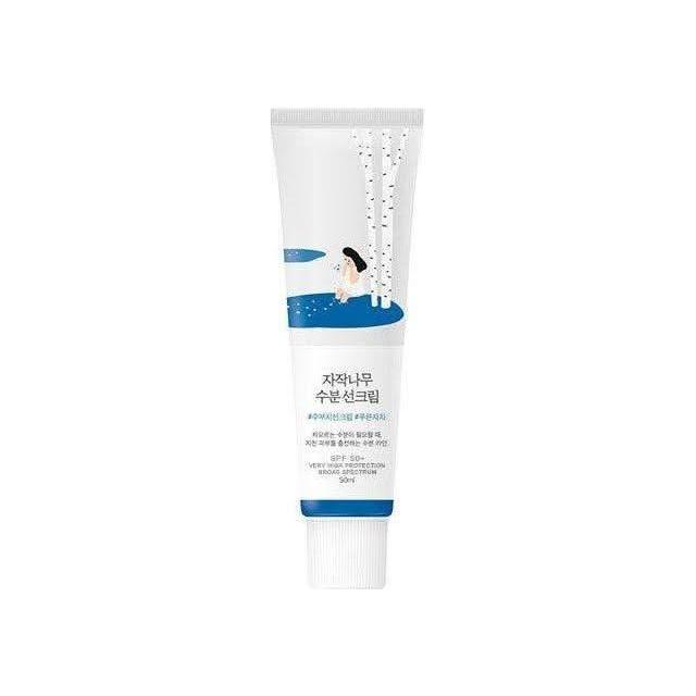 Round Lab Birch Juice Moisturizing Sunscreen - 50ml | SPF 50+ PA++++ | Hydrating UV Protection - Glam Global UKRound Lab