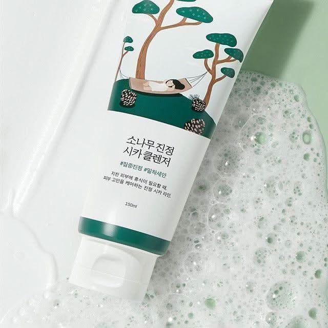 Round Lab Pine Calming Cica Cleanser 150ml - Glam Global UKRound Lab