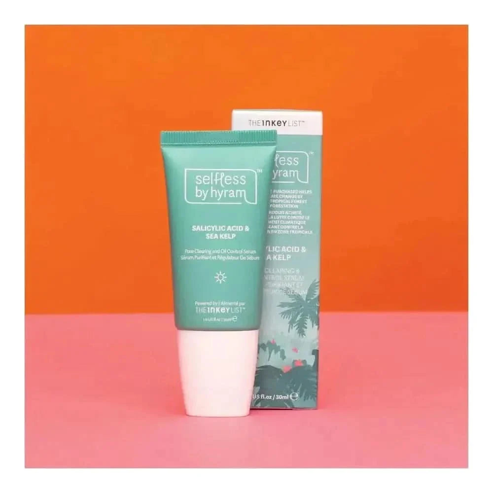 Selfless By Hyram | Salicylic Acid & Sea Kelp Pore Clearing and Oil Control Serum | 30ml - Glam Global UKSelfless By Hyram