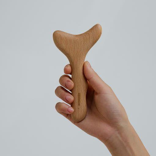 SENNOK Multi Bbul Guasha – All - Natural Beechwood Body &amp; Face Massager - Glam Global UKSENNOK