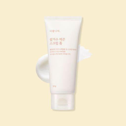 Shingmulnara Rice Bran Water Scrub Foam 120g - Glam Global UKShingmulnara