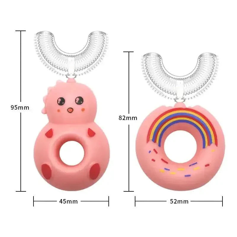 Silicone Baby U - Shaped Toothbrush - Glam Global UKGlam Global UK