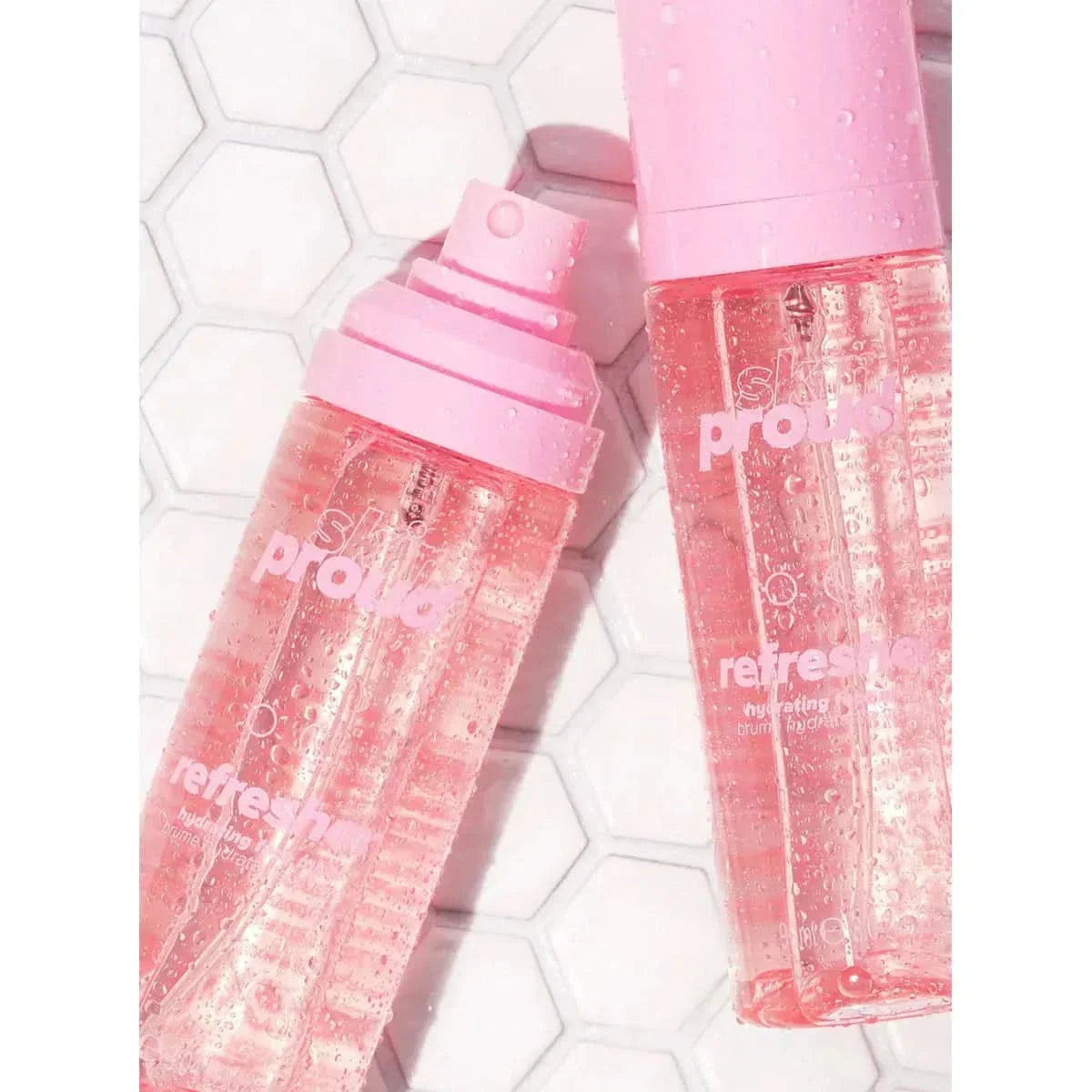 Skin Proud Refresher, Hydrating Rose Water Facial Mist - 90ml - Glam Global UKSkin Proud