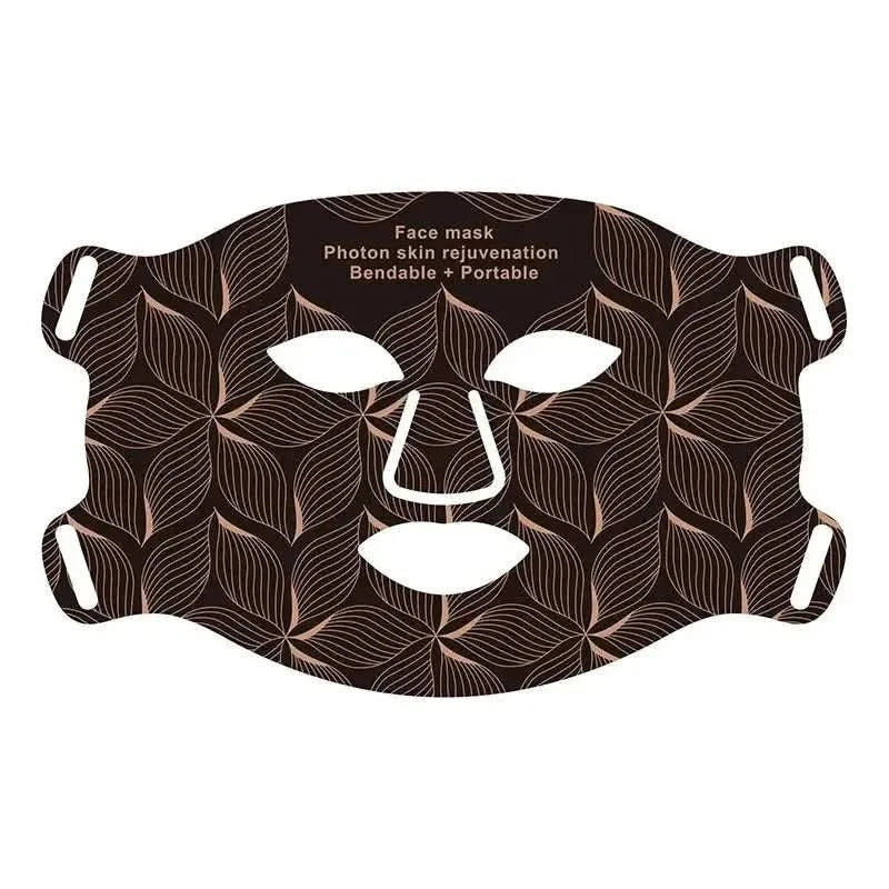 Foreverlilly Skin Rejuvenation LED Facial Mask – USB - Charged 7 - Color Photon Therapy for Radiant, Youthful Skin - Glam Global UKForeverlilly