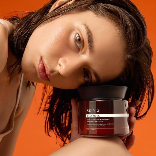 SKIN U INNO:SCENT Body Scrub - 450g | 3 - Step Exfoliating & Nourishing Body Care - Glam Global UKSKIN U