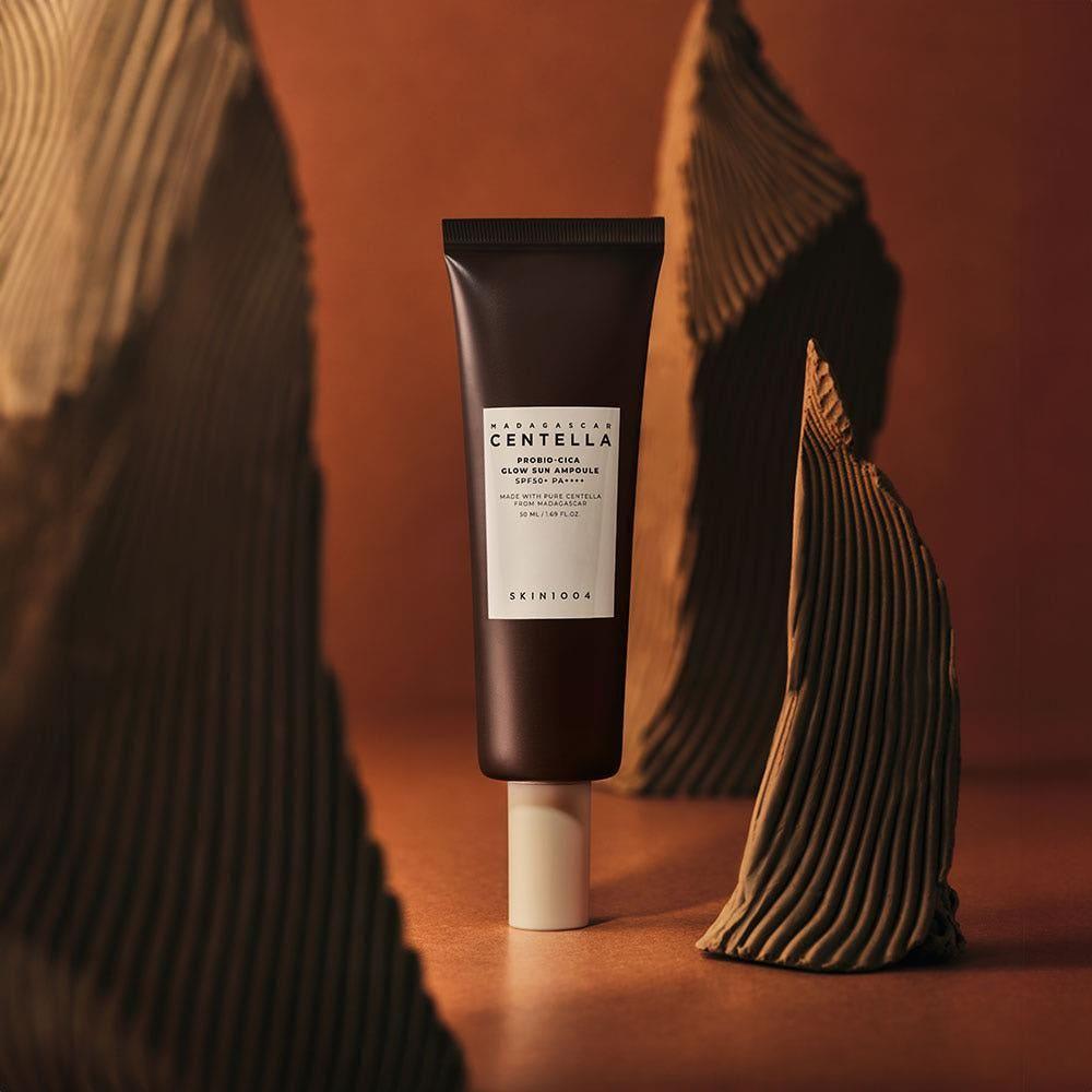 SKIN1004 Madagascar Centella Probio - Cica Glow Sun Ampoule SPF 50+ PA++++ (50ml) - Glam Global UKSKIN1004