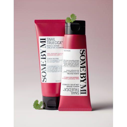 [SOME BY MI] Snail Truecica Miracle Repair Low pH Gel Cleanser 100ml - Glam Global UKSOME BY MI