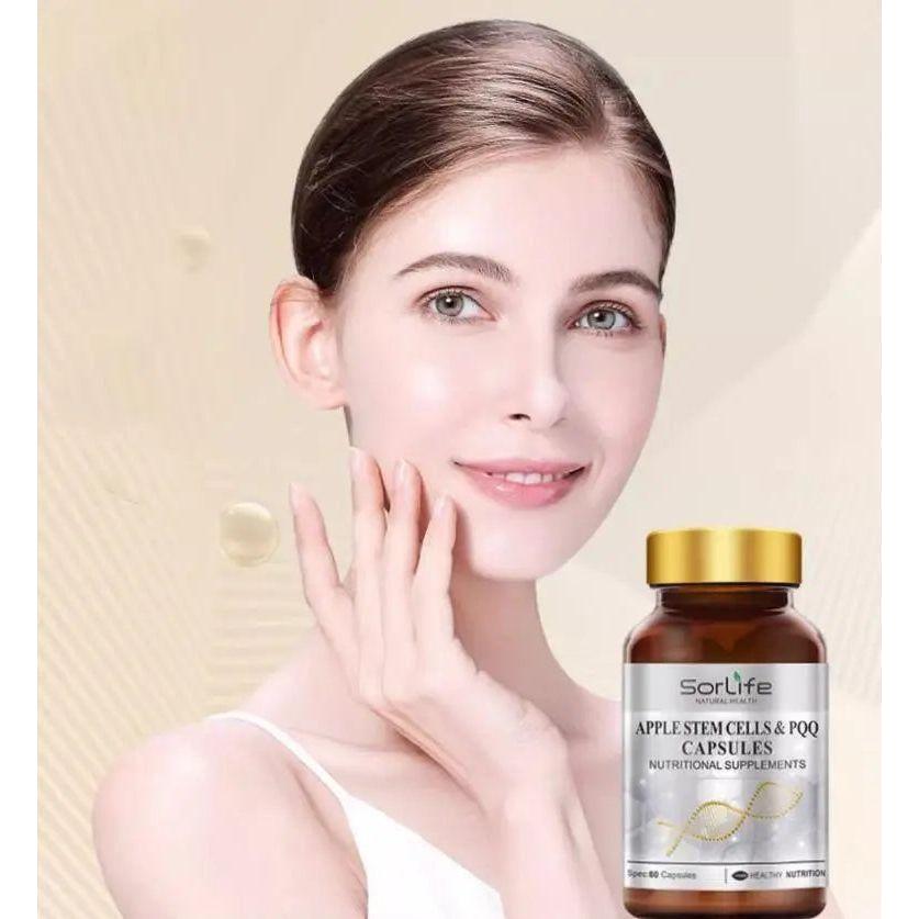 SORLIFE Apple Stem Cells & PQQ Capsules - Glam Global UKSORLIFE