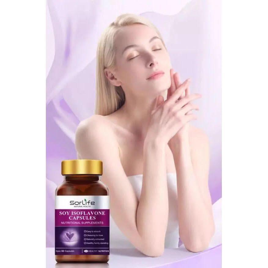 SORLIFE Soy isoflavone Capsules - Glam Global UKSORLIFE
