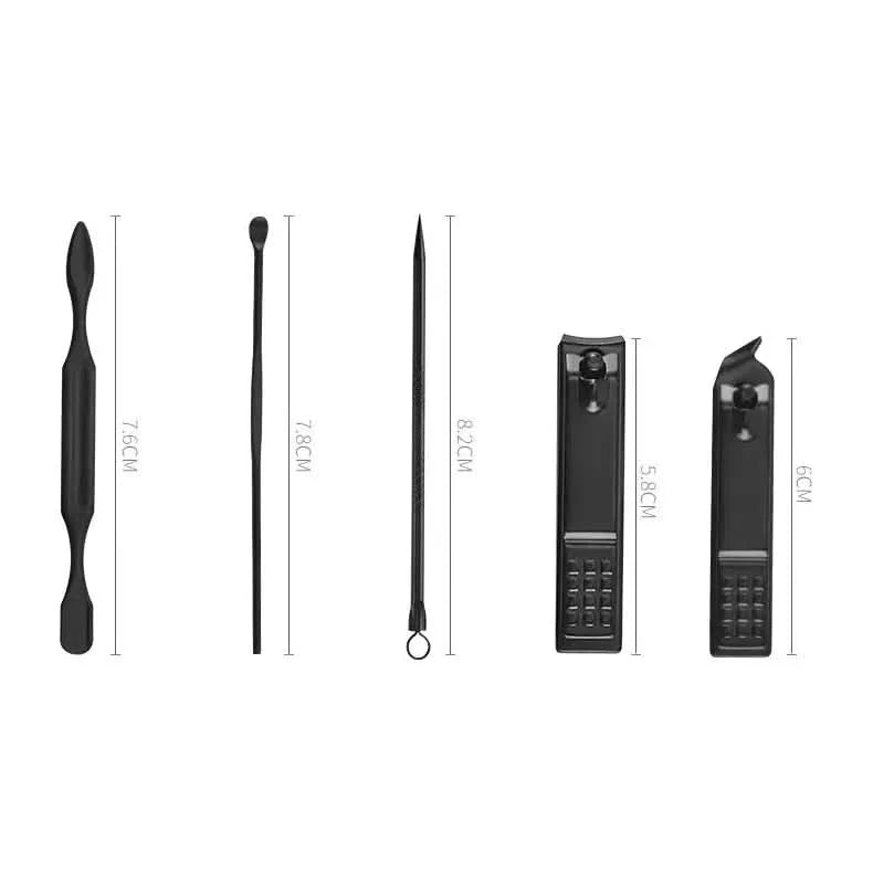 Stainless Steel Manicure And Beauty Tools Nail Clippers Set - Glam Global UKGlam Global UK
