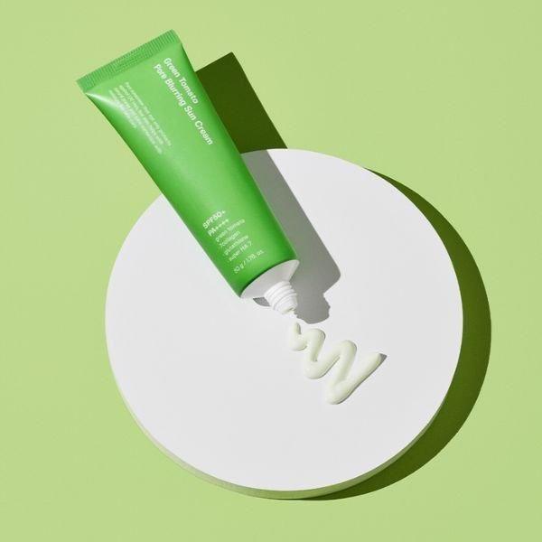 SUNGBOON EDITOR Green Tomato Pore Blurring Sun Cream SPF50+ 50ml - Glam Global UKSUNGBOON EDITOR