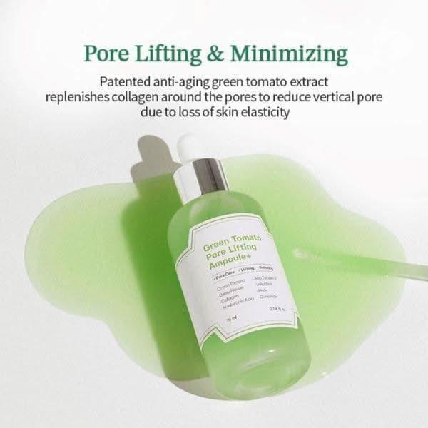 SUNGBOON EDITOR Green Tomato Pore Lifting Ampoule 75ml - Glam Global UKSUNGBOON EDITOR