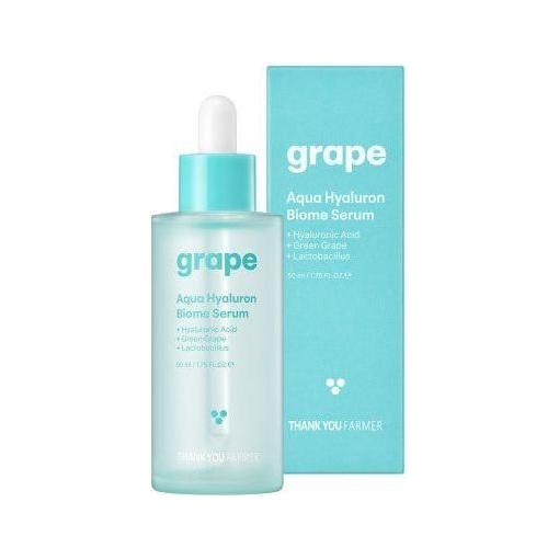 [THANK YOU FARMER] Grape Aqua Hyaluron Biome Serum 50ml - Glam Global UKTHANK YOU FARMER