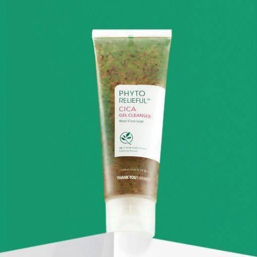 [THANK YOU FARMER] Phyto Relieful Cica Gel Cleanser 120ml - Glam Global UKTHANK YOU FARMER