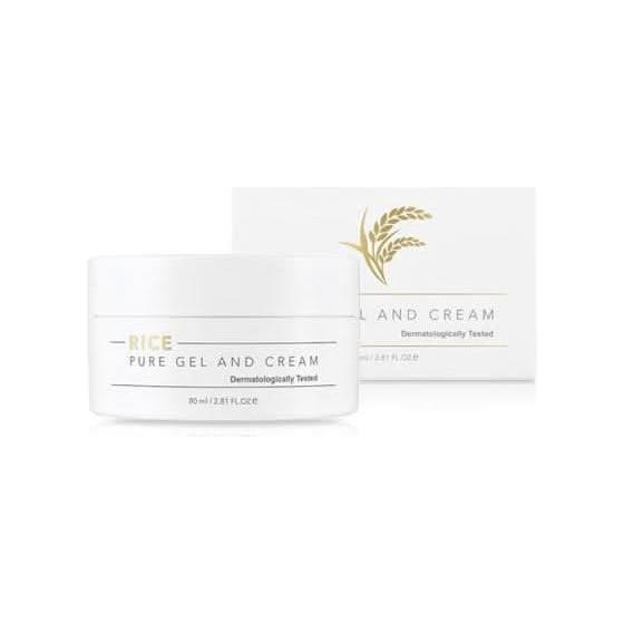 [THANK YOU FARMER] Rice Pure Gel and Cream 80ml - Glam Global UKTHANK YOU FARMER