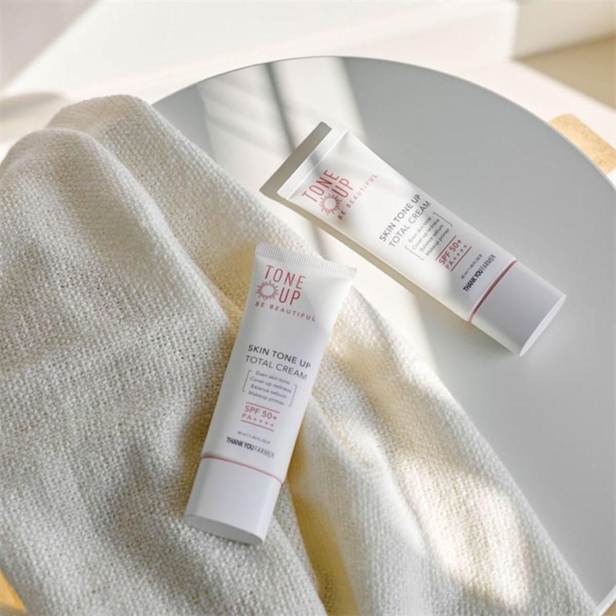 [THANK YOU FARMER] Skin Tone Up Total Cream 40ml - Glam Global UKTHANK YOU FARMER