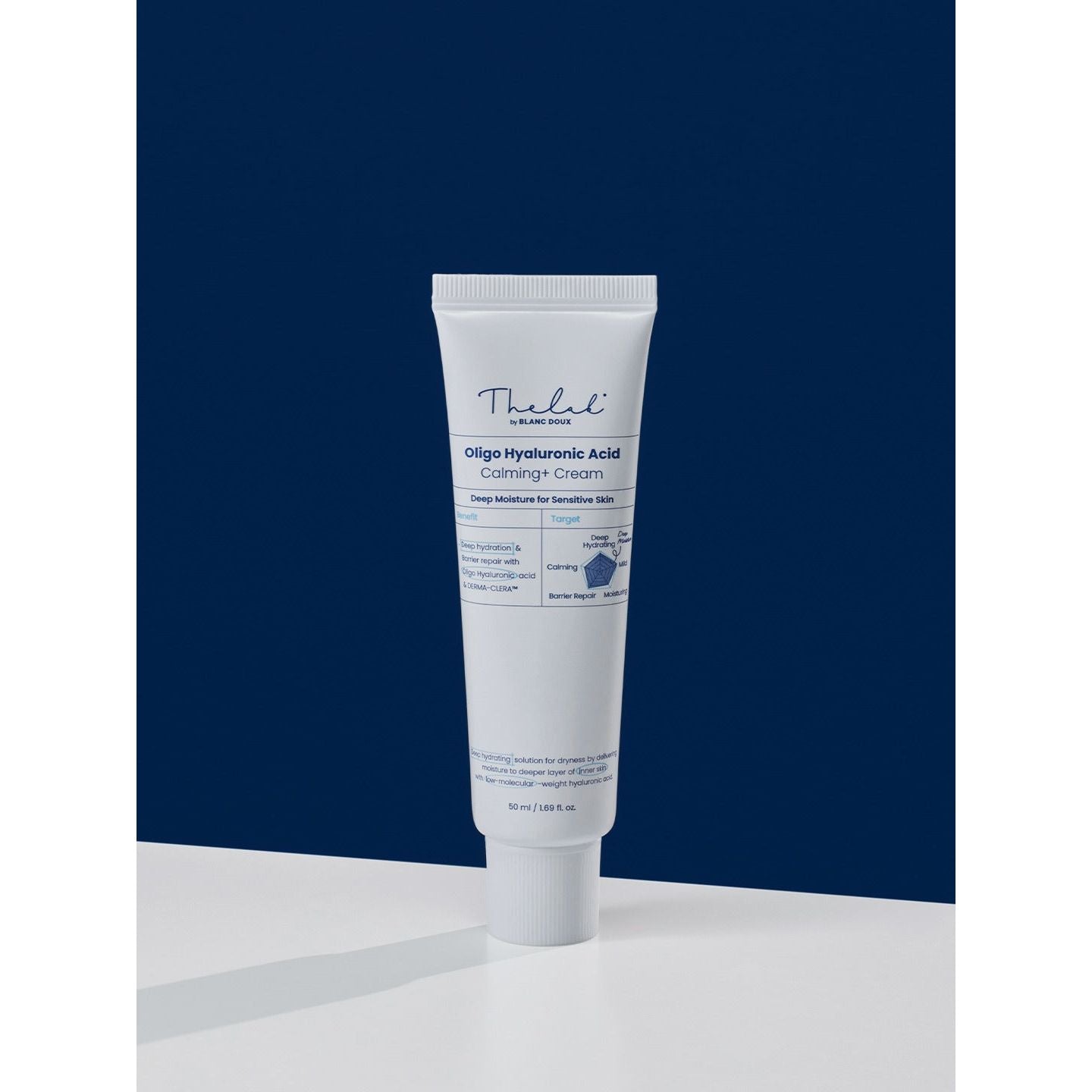 [THE LAB by BLANC DOUX] Oligo Hyaluronic Acid Calming+ Cream - 50ml | Gentle Hydration & Barrier Strengthening - Glam Global UKTHE LAB by BLANC DOUX