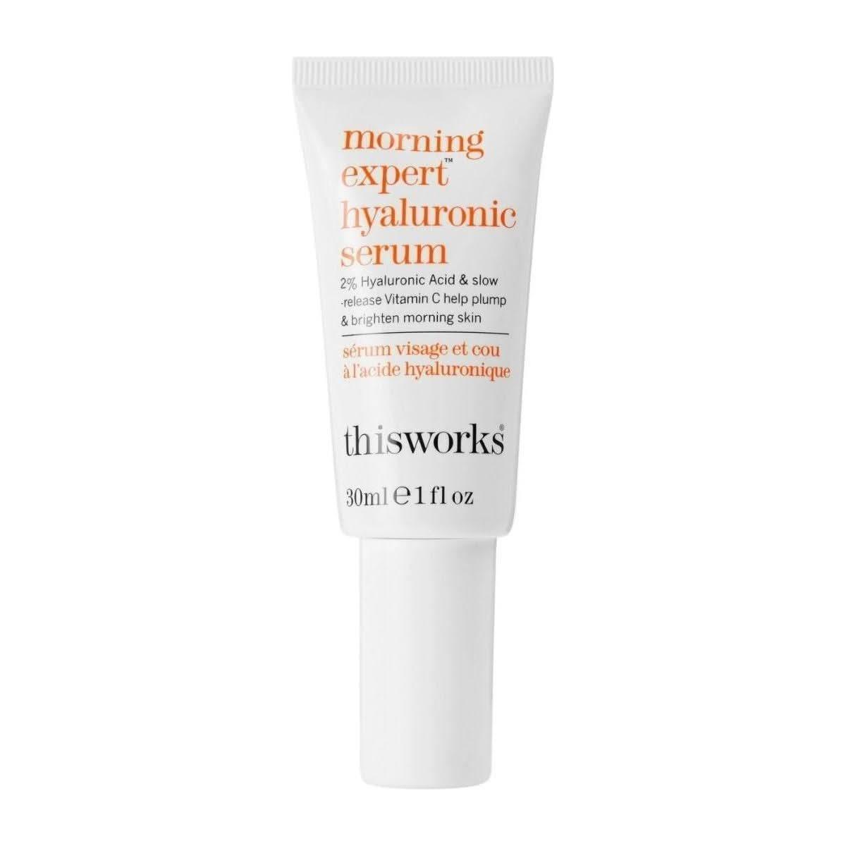 this works | Morning Expert Hyaluronic Serum | 30ml - Glam Global UKthis works