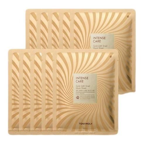 TONYMOLY Intense Care Gold 24K Snail Hydro Gel Mask 10 pcs - Glam Global UKTONYMOLY