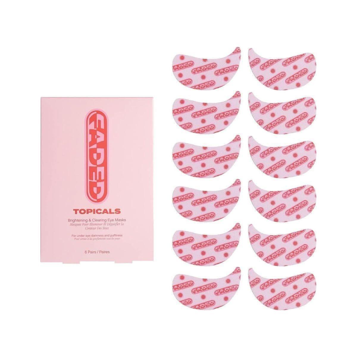 Topicals Brightening and Clearing Eye Masks (Set of 6) - Glam Global UKTopicals