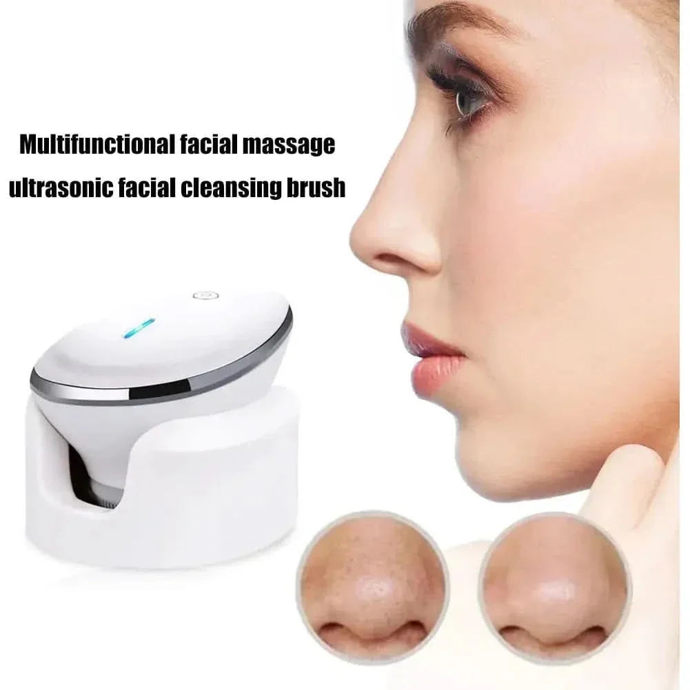 Ultrasonic Brush Facial Cleanser Skin Care Tool - Glam Global UKGlam Global UK