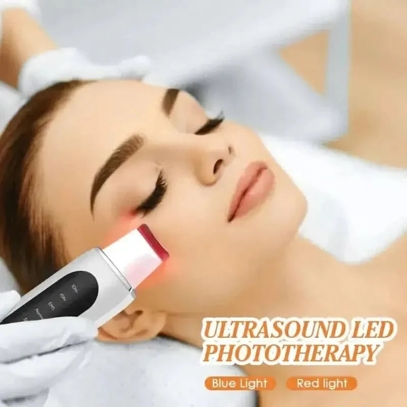 Ultrasonic Face Skin Scrubber – For Radiant, Glowing Skin Every Day - Glam Global UKGlam Global UK