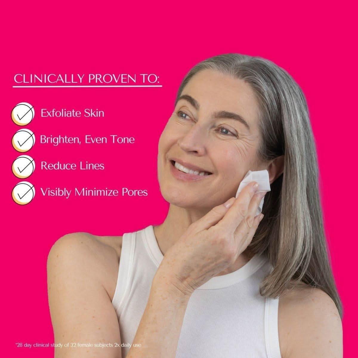 BeautyStat Universal Triple Action Daily Peel with Glucosamine and AHAs/BHAs - 10 Treatments - Glam Global UKBeautyStat