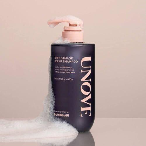 UNOVE DEEP DAMAGE REPAIR SHAMPOO 500ml - Glam Global UKUNOVE