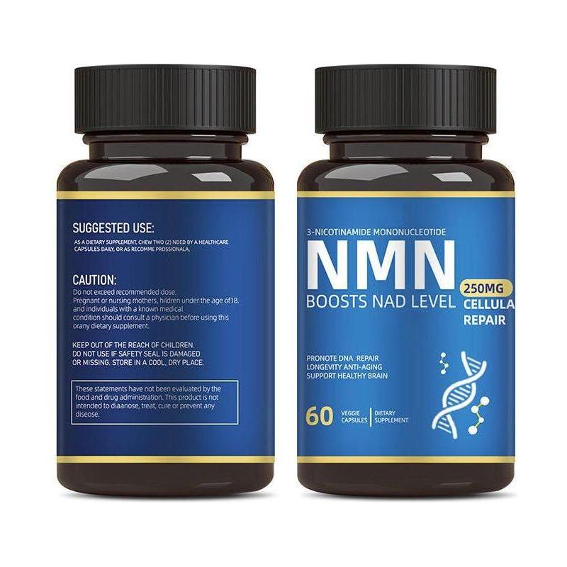 VGD NMN Anti - Aging Capsules with Resveratrol and Nicotinamide Mononucleotide - 60 Capsules - Glam Global UKVGD