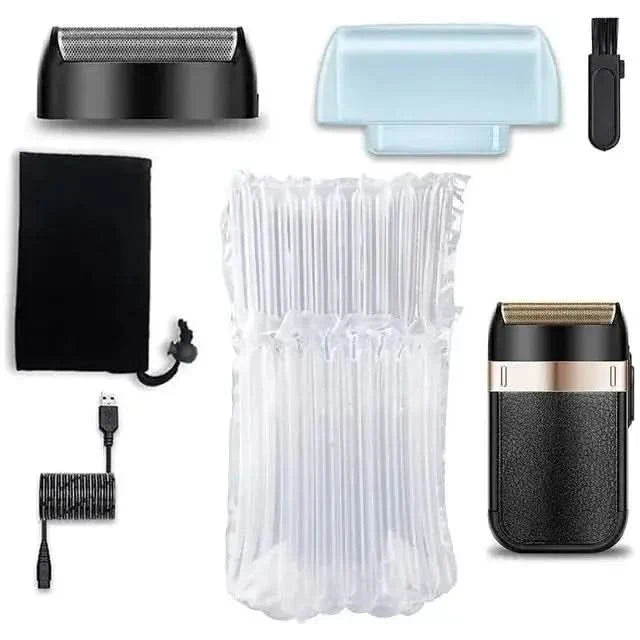 Waterproof Electric Men's Shaver – Rechargeable & Versatile Grooming Solution - Glam Global UKGlam Global UK